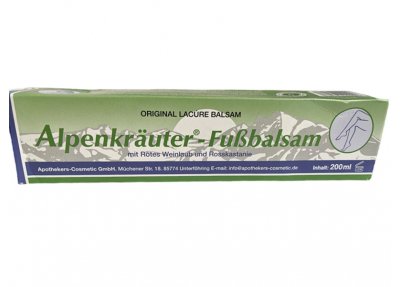 Alpenkrauter balzam na nohy 200 ml - 92177