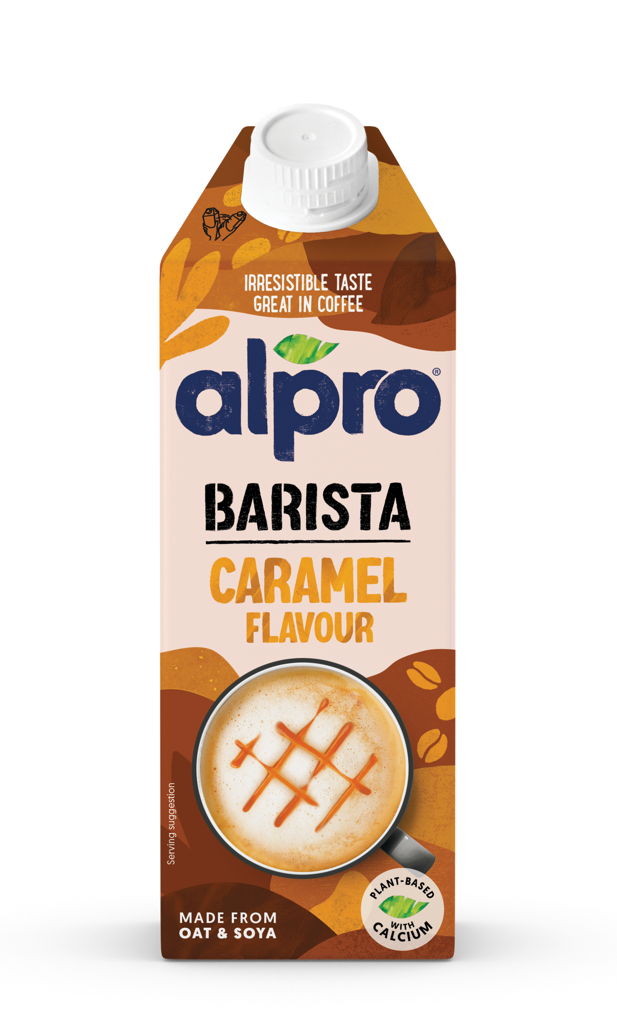 Alpro barista sŕbený nápoj karamel 750 ml