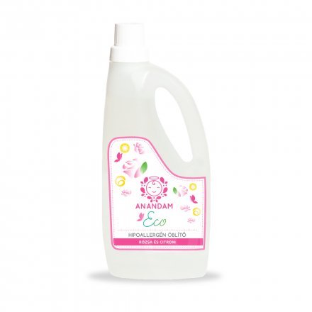 Anandam eco hypoalergénny oplachovací prostriedok rose-lemon 1000 ml - 57567