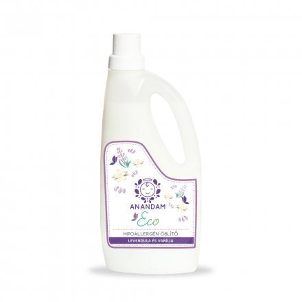Anandam eco hypoalergénny levanduľovo-vanilkový aviváž 1000 ml - 57566