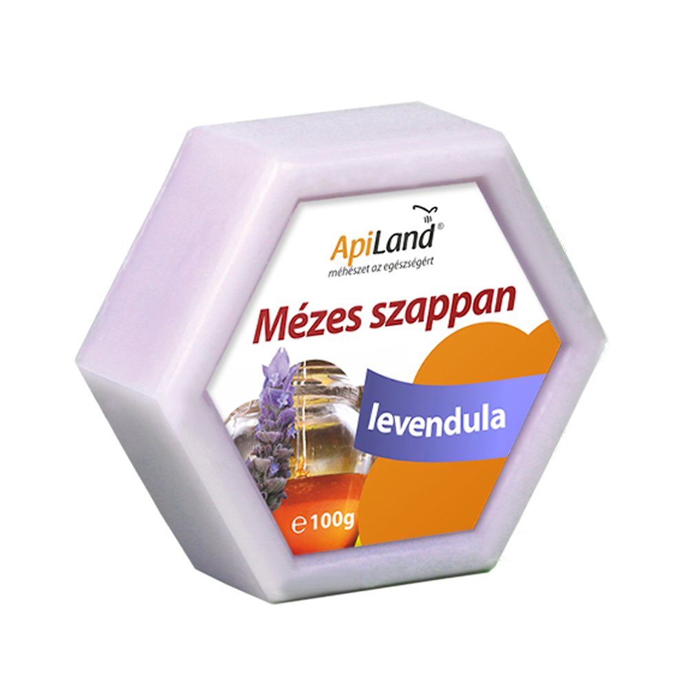 Apiland mydlo s medom a levanduľou 100 g - 60174
