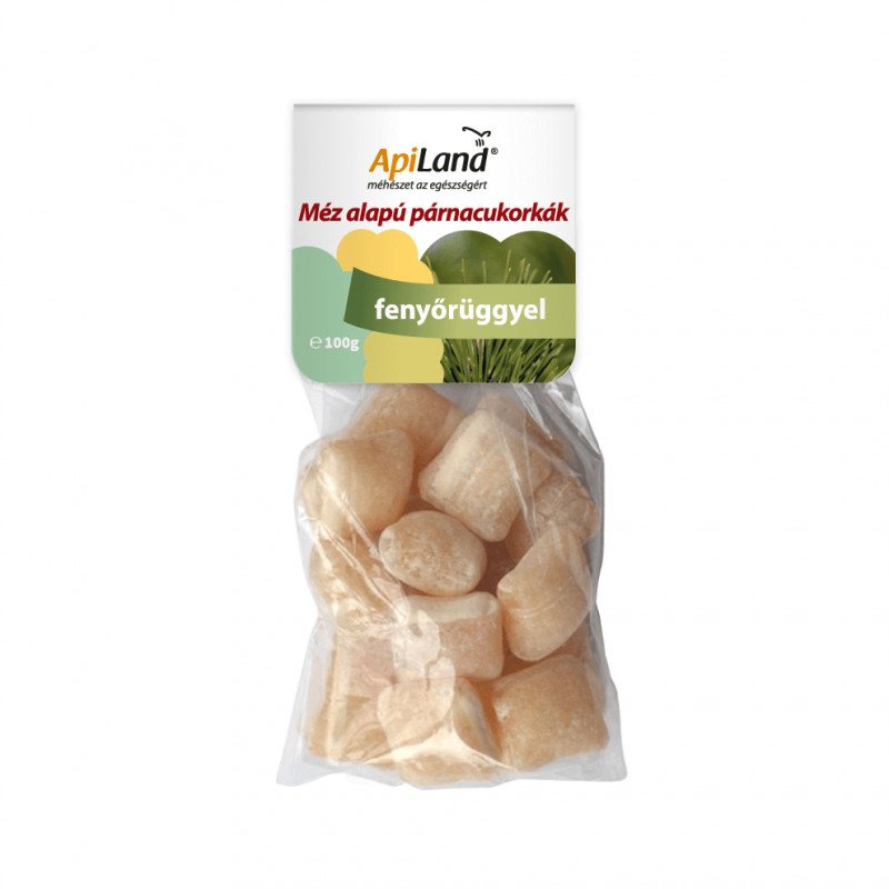 Apiland cukríky s medom a píniovými orieškami 100 g - 60190