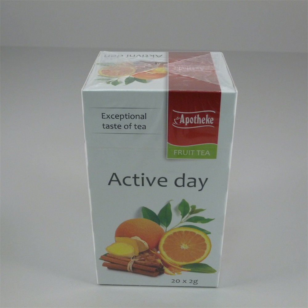 Apotheke active day korenený čaj maté 20x2g 40 g - 38233