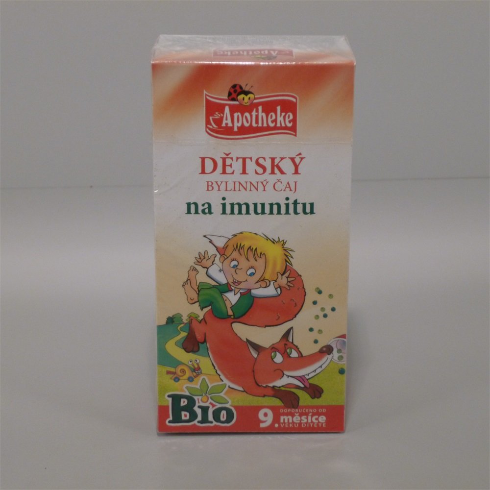 Apotheke bio detský bylinný čaj na imunitu 20x1,5g 30 g - 18322