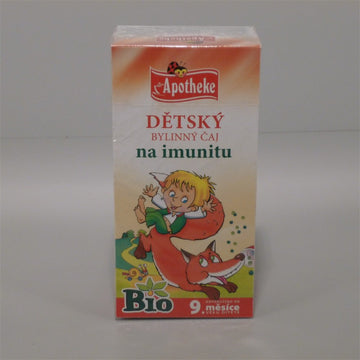 Apotheke bio detský bylinný čaj na imunitu 20x1,5g 30 g - 18322