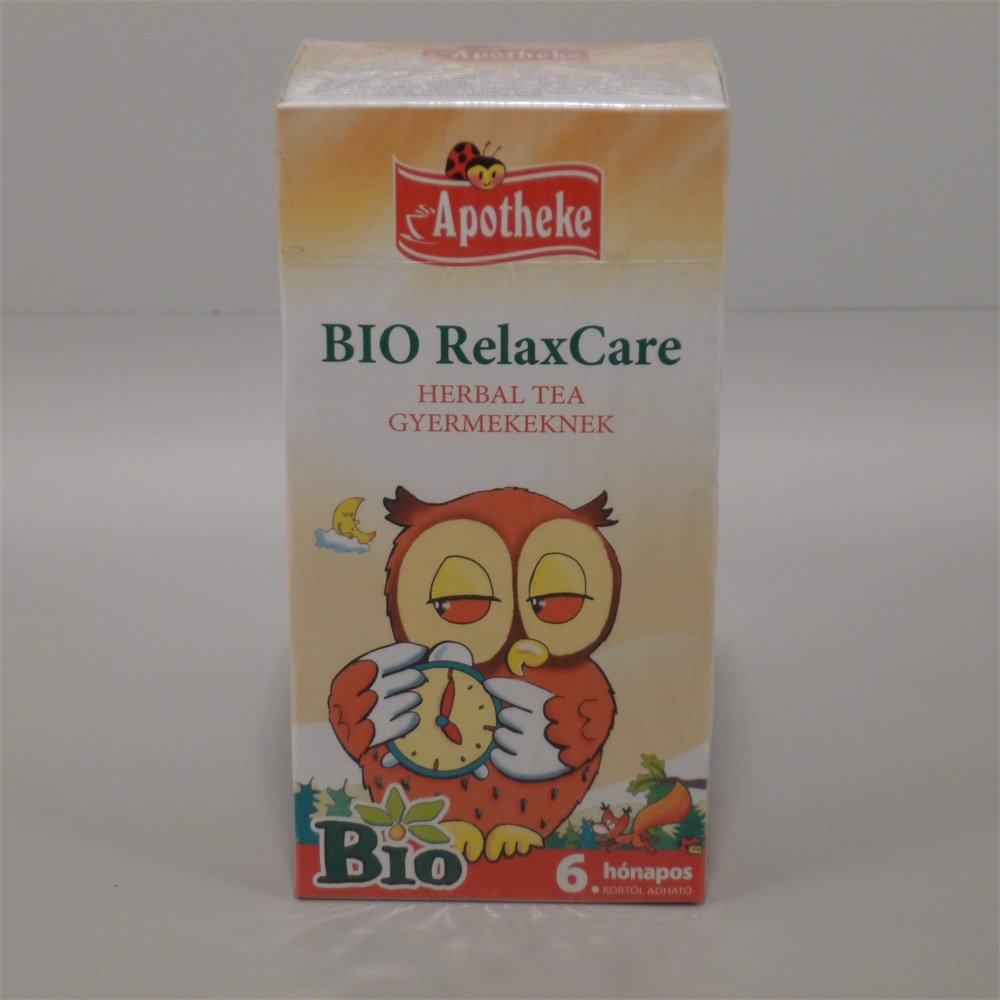 Apotheke Bio detský bylinný relaxačný čaj 20x1,5g 30 g - 18323