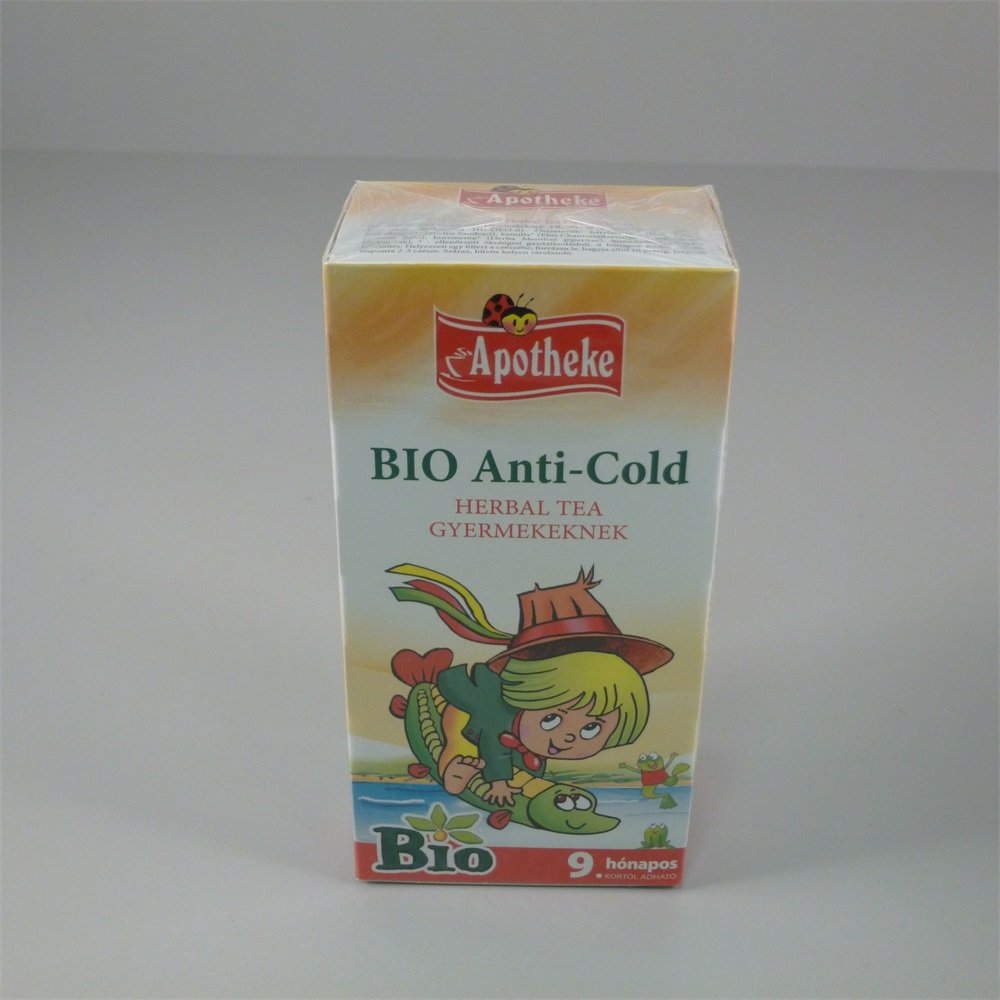Apotheke Anti-Cold Bio detský bylinný čaj pri nachladnutí 20x1,5 30 g - 18320