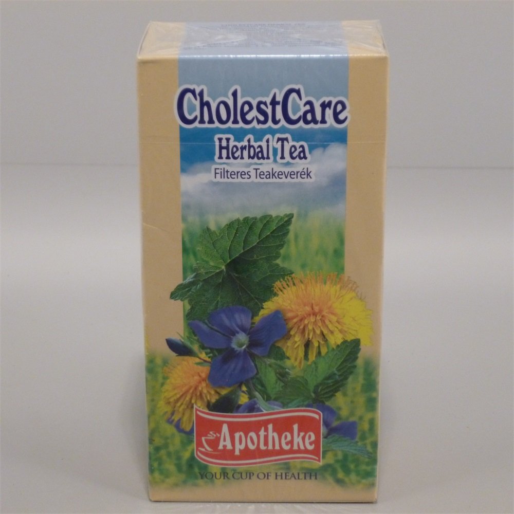 Apotheke CholestCare bylinný čaj na cholesterol 20x1,5g 30 g - 18326