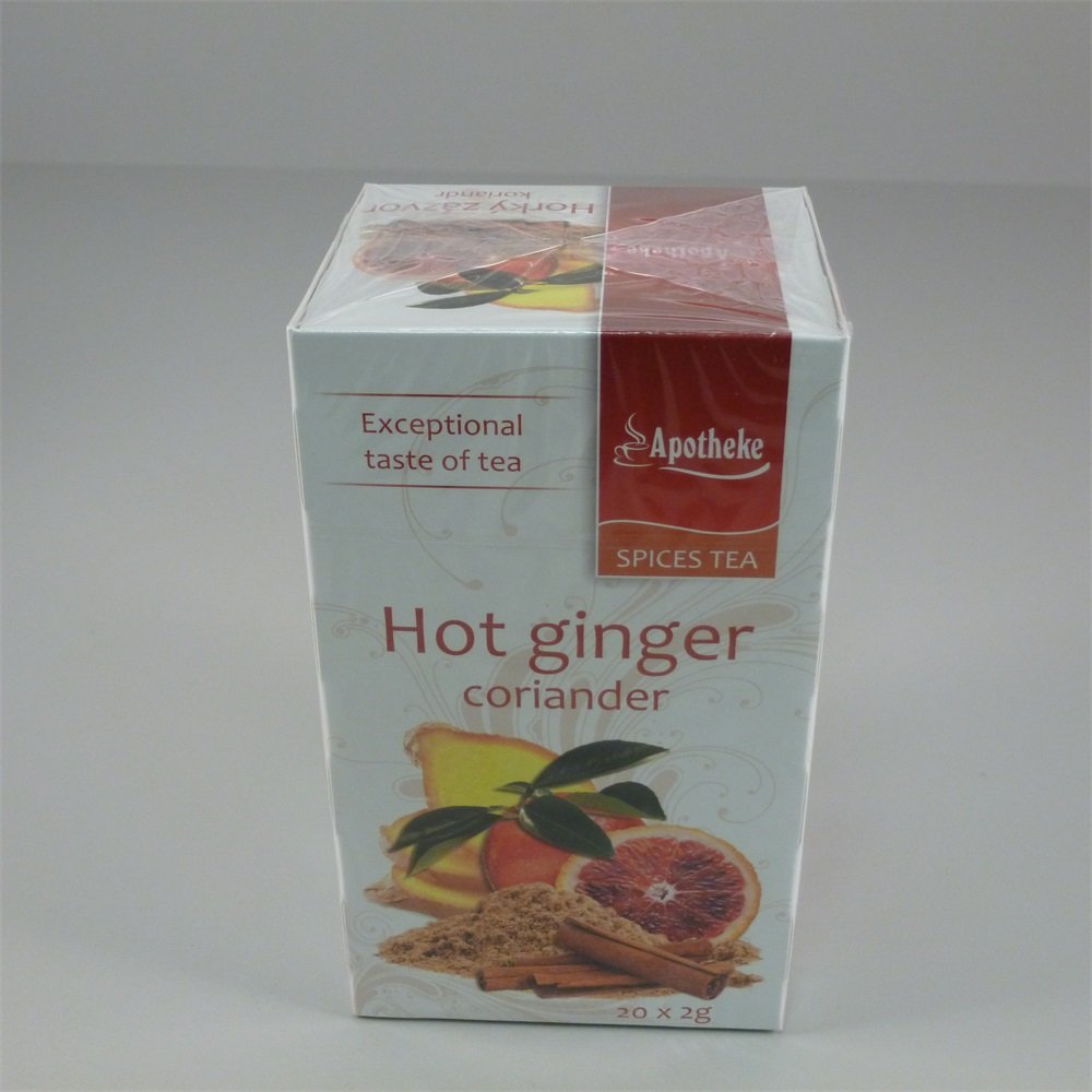 Apotheke čaj - Horúci zázvor-koriander 20x2g 40 g - 38247