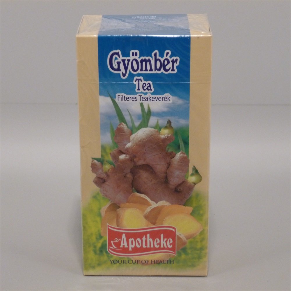 Apotheke zázvorový čaj 20x1,5g 30 g - 23748