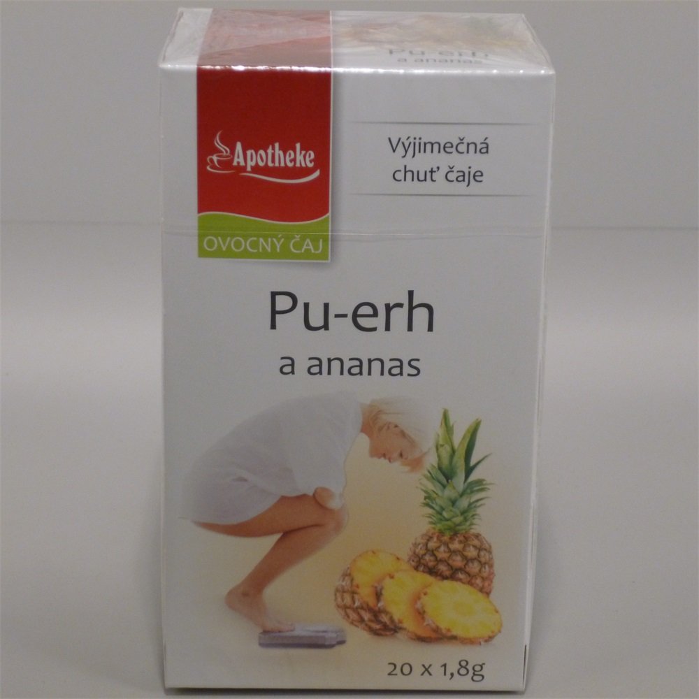 Apotheke čaj pu-erh a ananás 20x1,8g 36 g - 18798