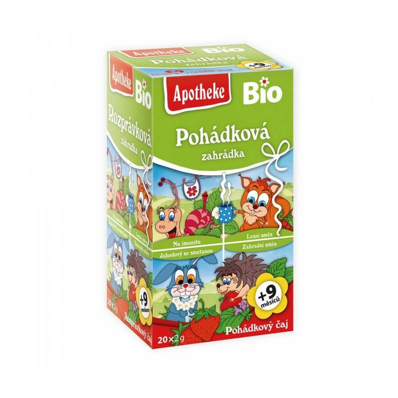 Apotheke Bio čaj pre deti, rozprávková záhrada 20x2g - 82420