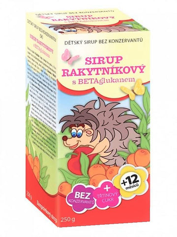 Apotheke detský sirup s rakytníkom a beta-glukánom 250 ml - 46868