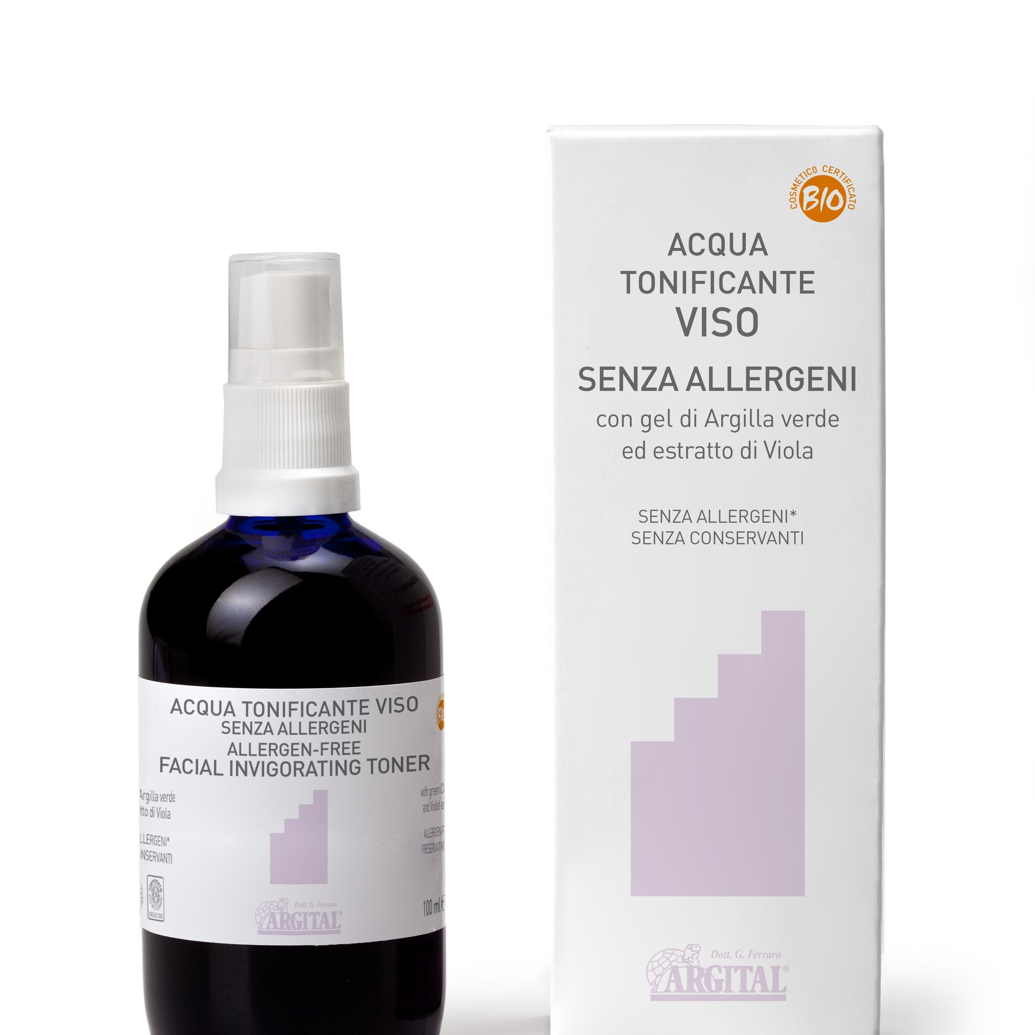 Argiltubo Bezalergénne pleťové tonikum s divokou fialkou 100 ml - 94307