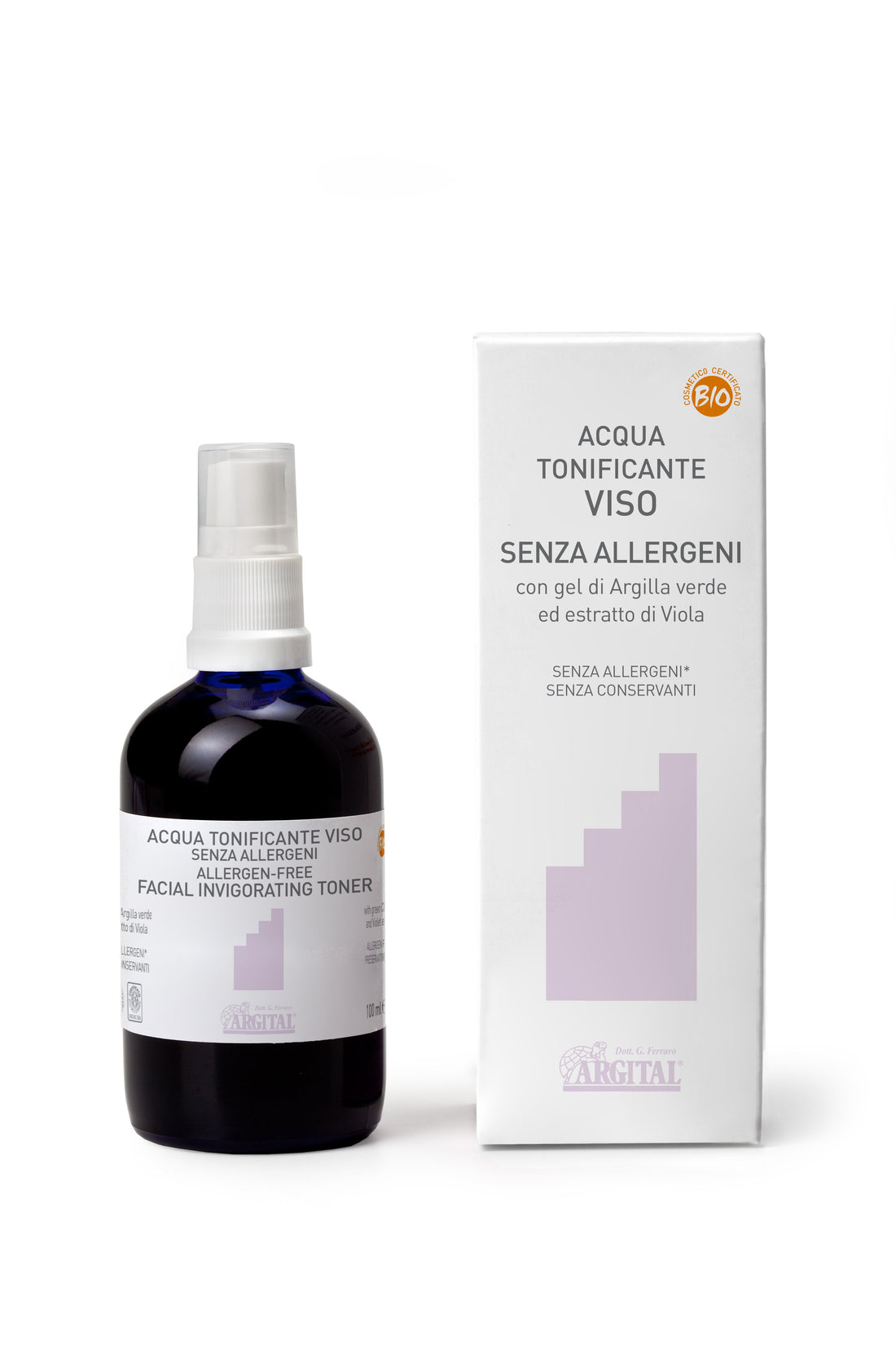 Argiltubo Bezalergénne pleťové tonikum s divokou fialkou 100 ml - 94307