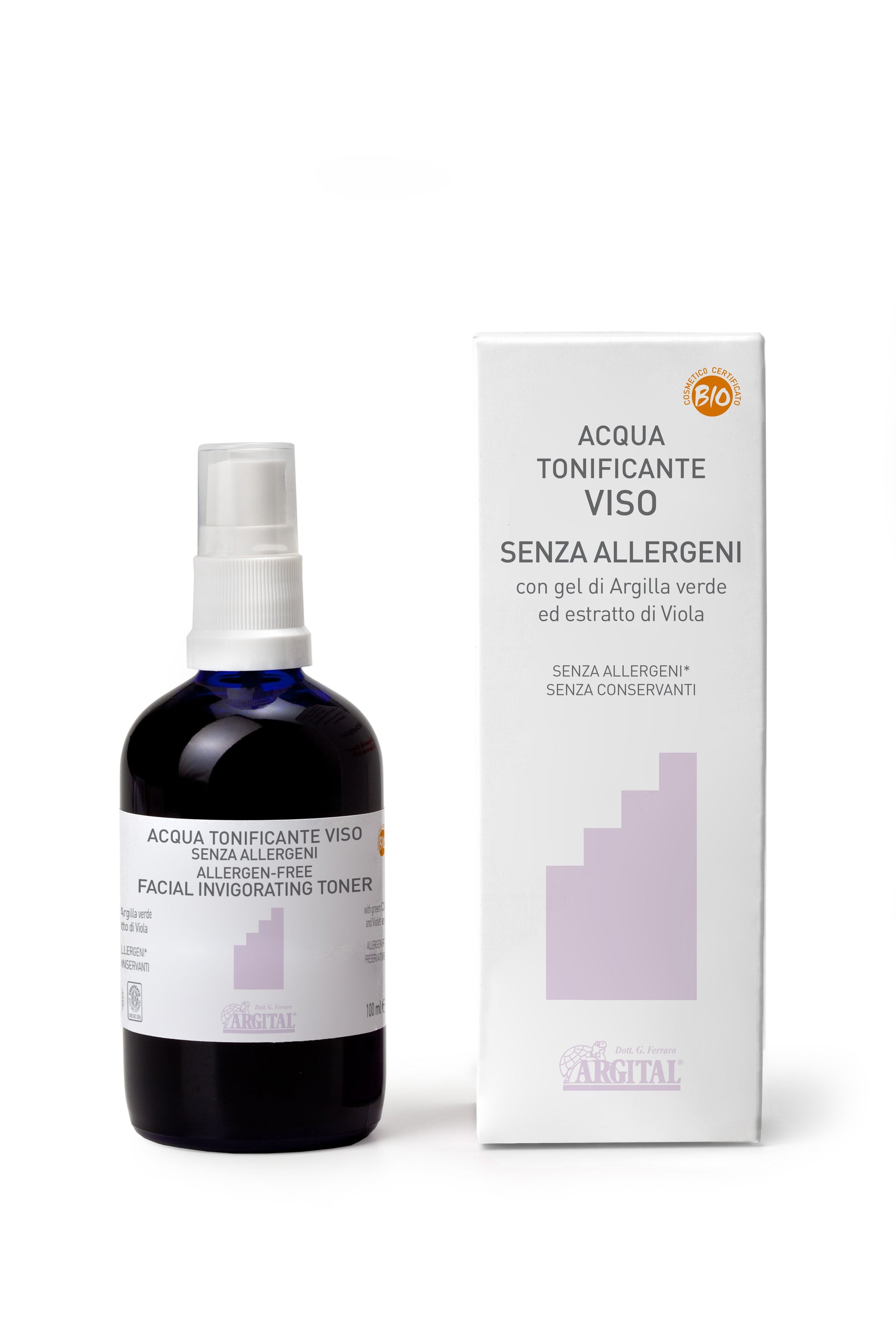 Argiltubo Bezalergénne pleťové tonikum s divokou fialkou 100 ml - 94307
