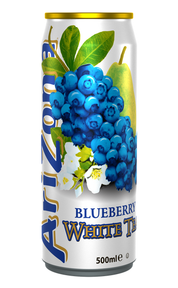 Arizona čajová bielymi bobulkami 500 ml