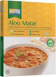 Ashoka aloo matar Indická ochutené hotové jedlo  280 g - 91197