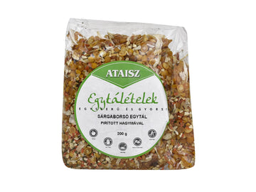 Ataisz žltý hrášok so smaženou cibuľkou a miešanou zeleninou 200 g - 45997