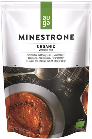 Auga organická vegánska zeleninová polievka minestrone 400 g - 84842