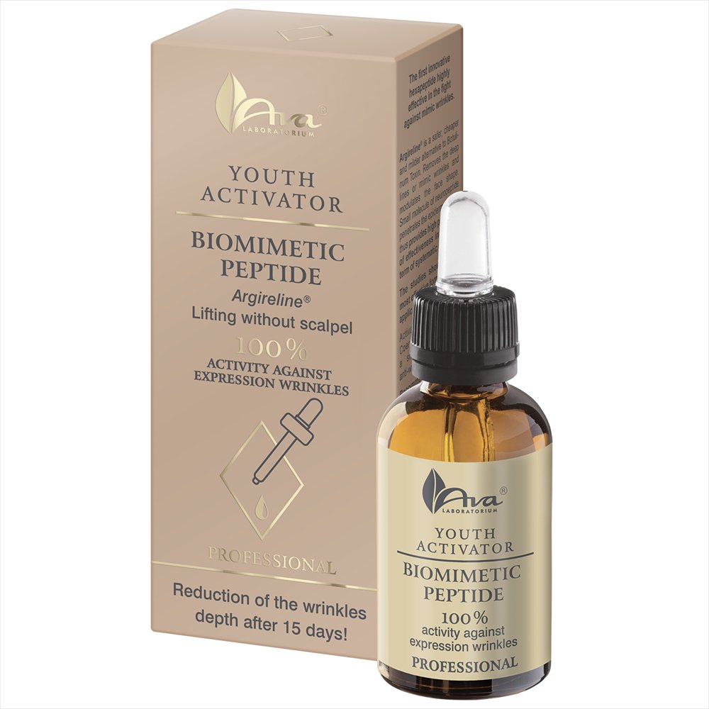 Ava argirelín rastlinný botox ampulka biomimetický peptidový odvar 30 ml - 48810
