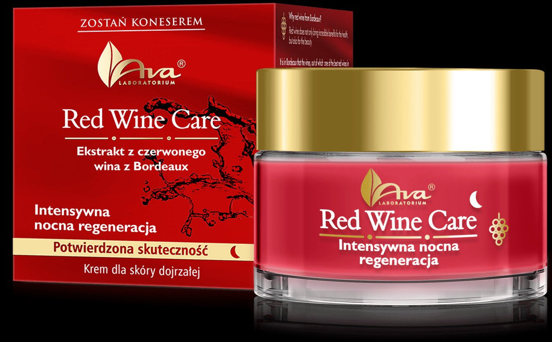 Ava anti-aging nočný krém proti vráskam s extraktom z červeného vína bordeaux 50 ml - 86211