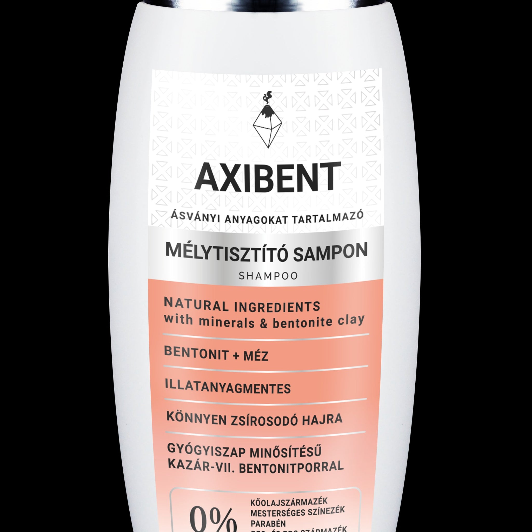 Axibent hĺbkovo čistiaci šampón na mastné vlasy 200 ml - 82533