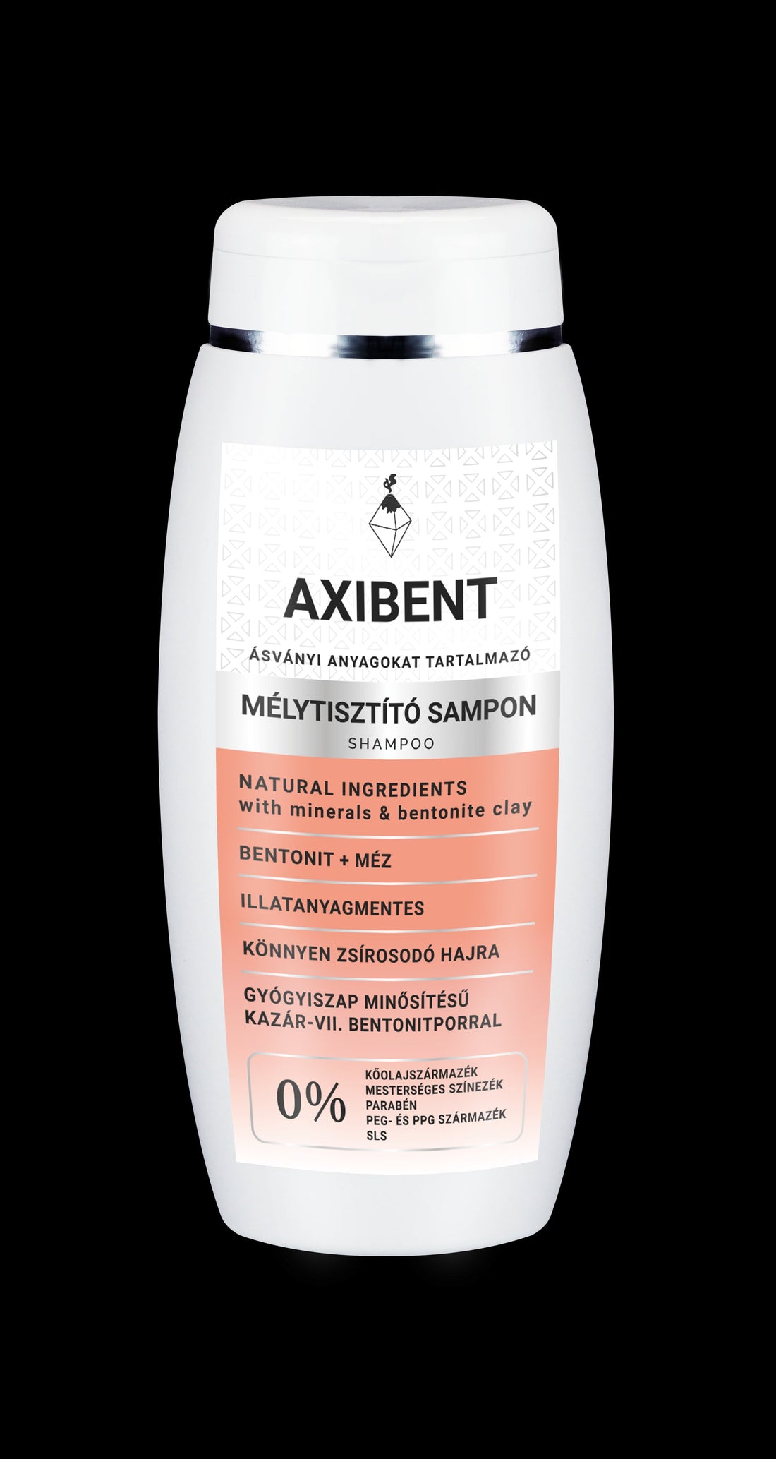 Axibent hĺbkovo čistiaci šampón na mastné vlasy 200 ml - 82533