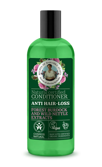 Babushka Agafia bio kondicionér proti vypadávaniu vlasov s extraktom z lesného bifteka a divokého tresca 260 ml