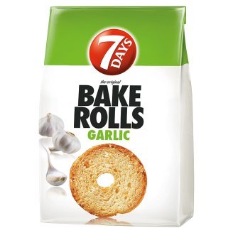 Pečené rožky s cesnakom 80 g - 49829