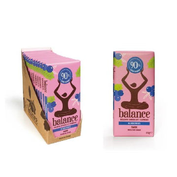 Balance jedlá čokoládová tabuľka z čučoriedok s príchuťou 100 g