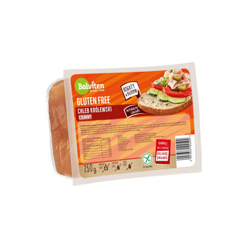 Balviten bez gluténu kráľovský hnedý chlieb s kovom 250 g