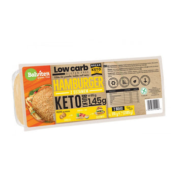 Balviten bezgluténový keto low carb hamburger buci 2x85g 170 g