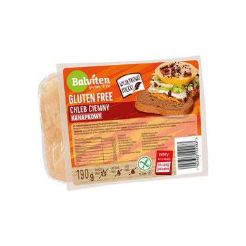 Balviten bezgluténový nakrájaný hnedý chlieb 190 g