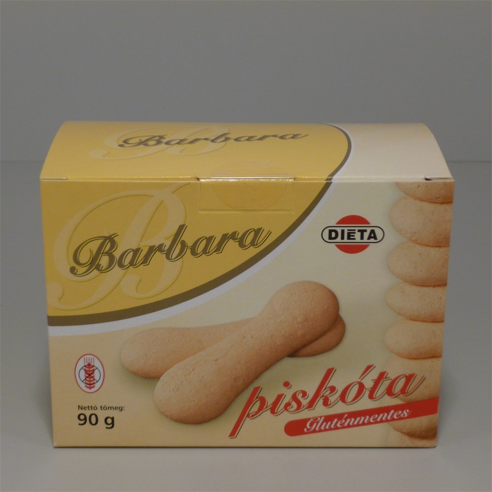 Barbara bezlepková detská piškóta 90 g - 13459