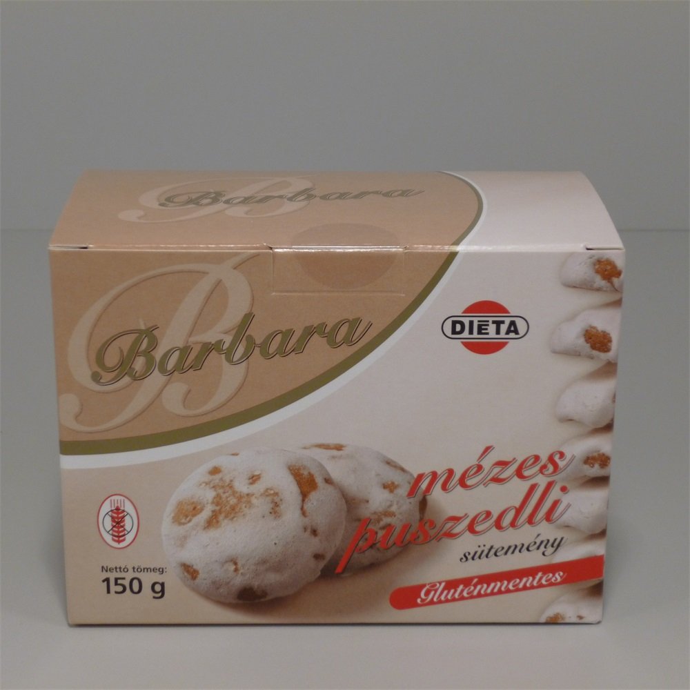 Barbara bezlepkové medové perníčky 130 g - 13457