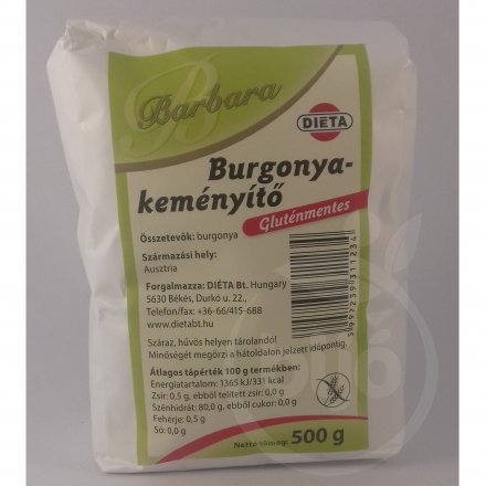Barbara bezlepkový zemiakový škrob 500 g - 52973