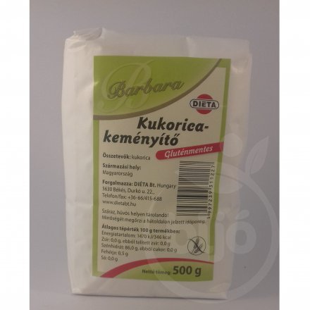 Barbara bezlepkový kukuričný škrob 500 g - 52974