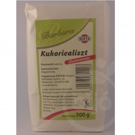Barbara bezlepková kukuričná múka 500 g - 52977