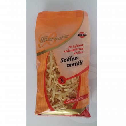 Barbara bezlepkové cestoviny s 10 vajcami  široké rezance 200 g - 50149