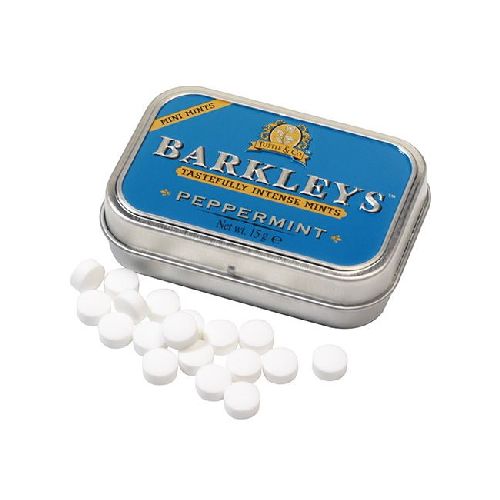 Barkleys mini cukrovka s príchuťou menty 15 g