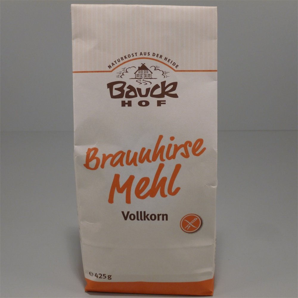 Bauck Hof bio bezlepková hnedá celozrnná prosná múka 425 g - 14827