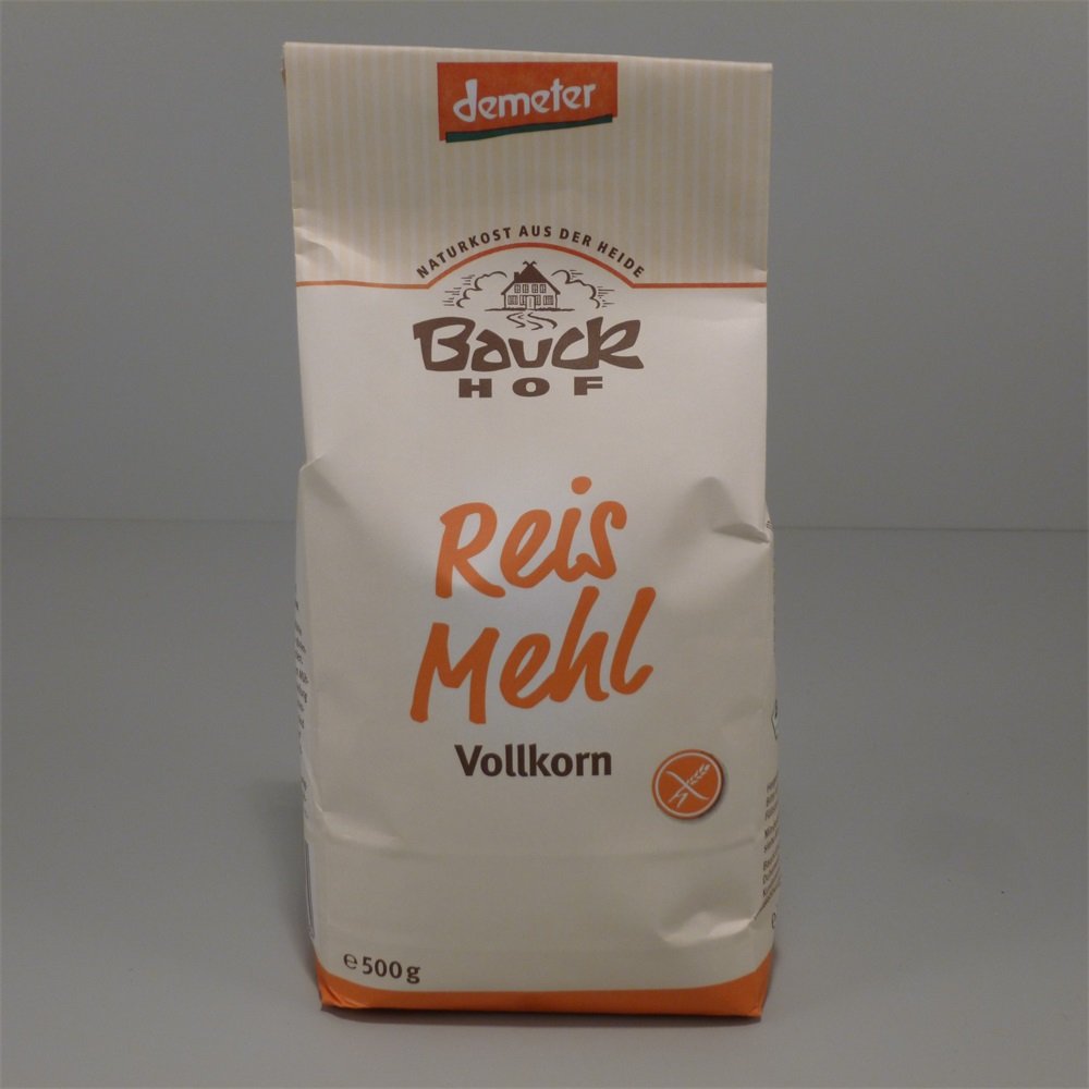 Bauck Hof organická bezlepková celozrnná ryžová múka 500 g - 33010