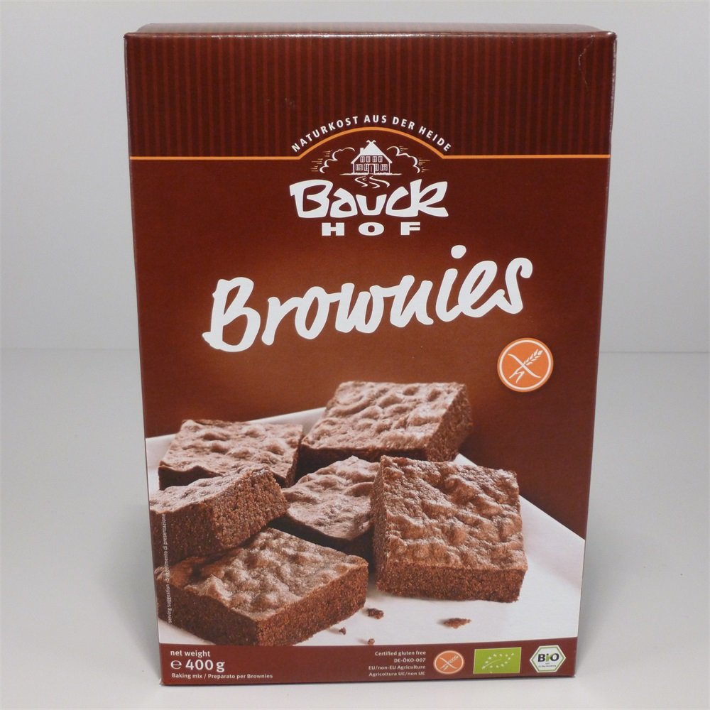 Bauck Hof Brownies bezlepková zmes na koláčiky 400 g - 32975