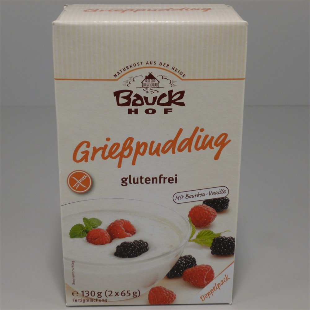 Bauck Hof organický bezlepkový krupicový puding 130 g - 32983