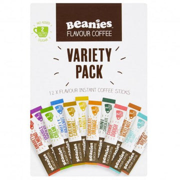 Beanies instantná káva ochutený výber 24 g
