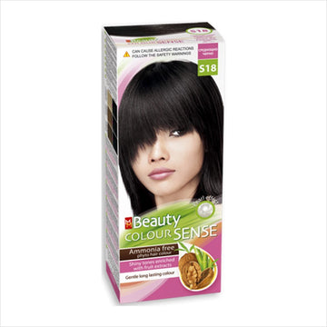 Beauty Color s018 midnight black farba na vlasy bez amoniaku 1 kus - 49081