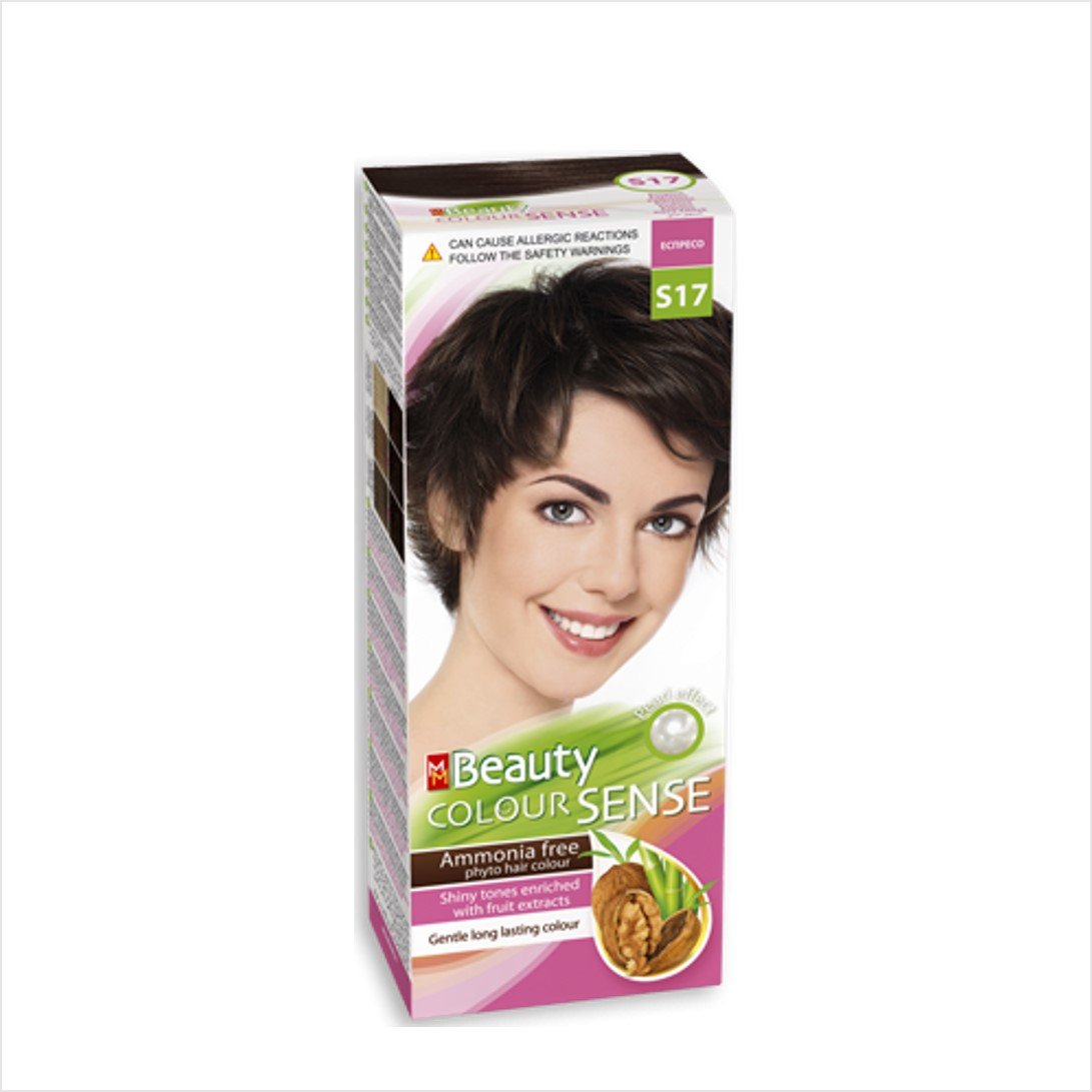 Beauty Color s017 espresso farba na vlasy bez amoniaku 1 kus - 49080