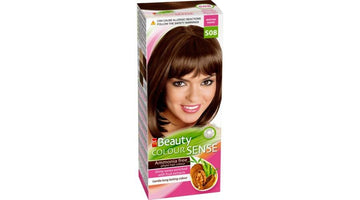Beauty Color s08 kakaovo hnedá farba na vlasy bez amoniaku 1 kus - 49052