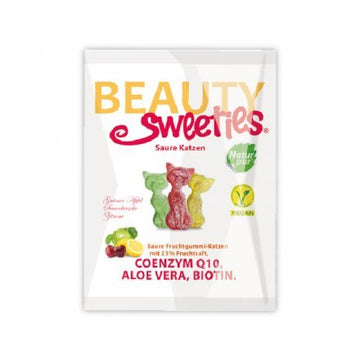 Beauty Sweeties bezlepkové vegánske gumové mačičky 125 g - 49991